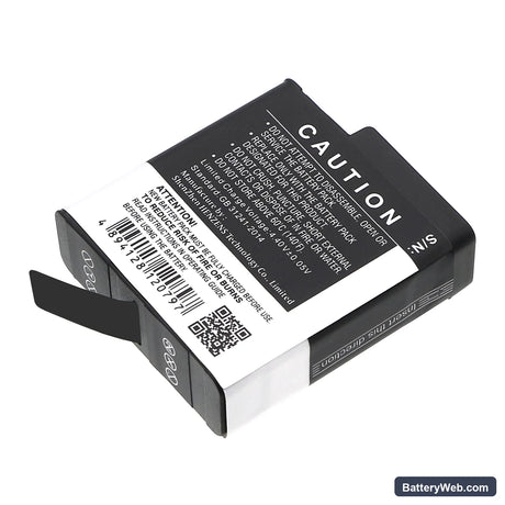 GoPro Hero 5 Replacement Battery, 3.85V, 1250mAh, Li-ion 4