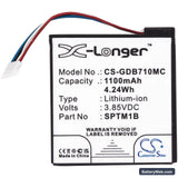 GoPro Hero 7 Silver Replacement Battery, 3.85V, 1100mAh, Li-ion 3