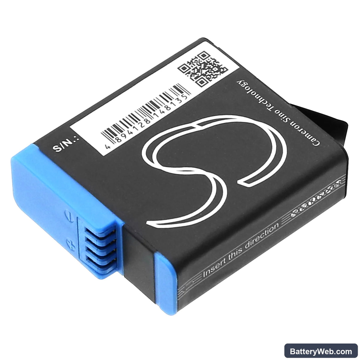 GoPro Hero 8 Black Replacement Battery, 3.85V, 1220mAh, Li-ion 3