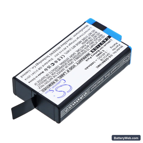GoPro Max Replacement Battery, 3.85V, 1400mAh, Li-ion 2