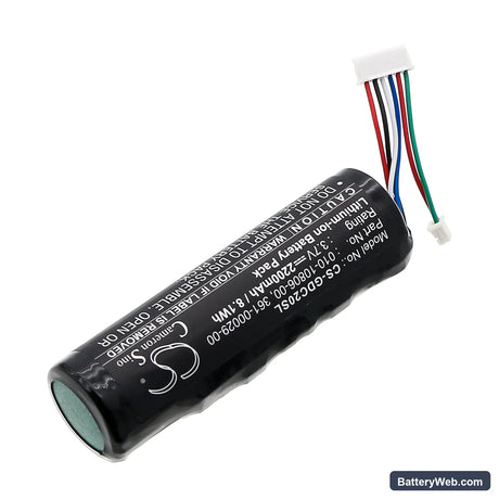 Garmin Astro 220 Replacement Battery, 3.7V, 2200mAh, Li-ion 2