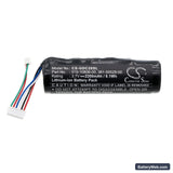 Garmin Astro 220 Replacement Battery, 3.7V, 2200mAh, Li-ion 3