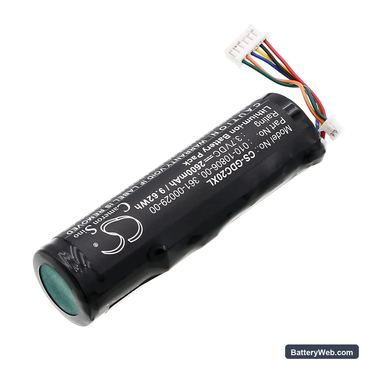 Garmin Astro 220 Replacement Battery, 3.7V, 2600mAh, Li-ion 2