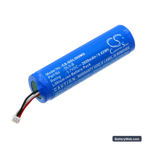 3GEN DermLite DL5 dermatoscope Replacement Battery, 3.7V, 2600mAh, Li-ion 1