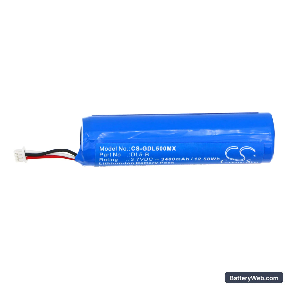 3GEN DermLite DL5 dermatoscope Replacement Battery, 3.7V, 3400mAh, Li-ion 3