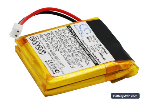 GE 2-5110 Replacement Battery, 3.7V, 500mAh, Li-Polymer 3