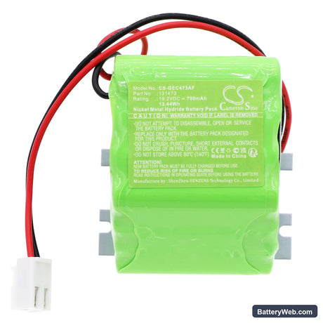 GEZE ECturn Replacement Battery, 19.2V, 700mAh, Ni-MH 3