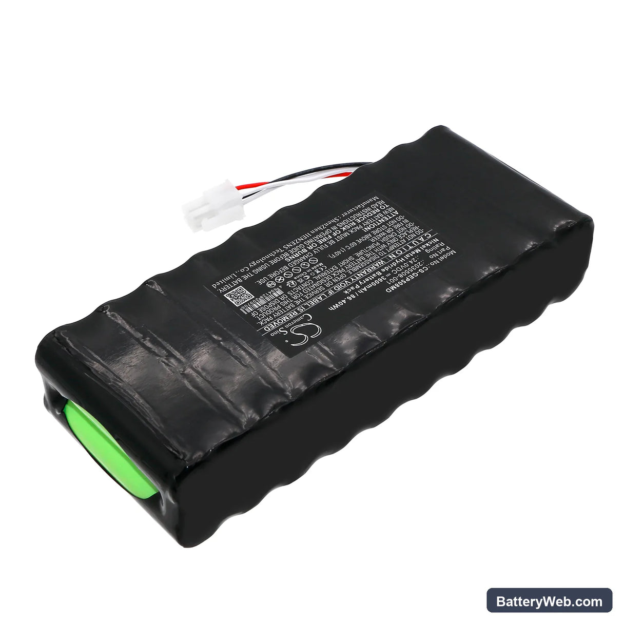 Criticare ELB External Power Supply Replacement Battery, 24V, 3600mAh, Ni-MH 2