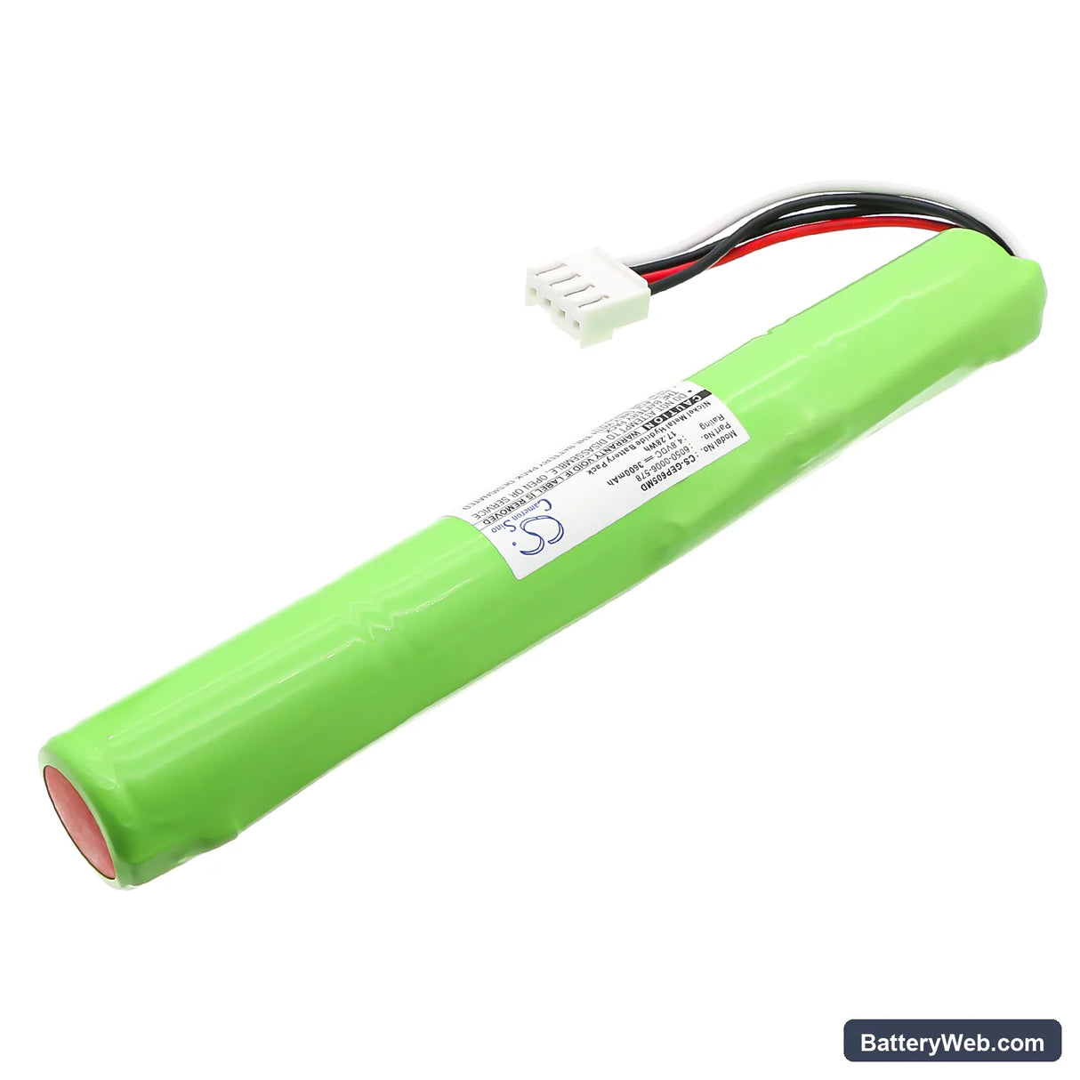 Datex Ohmeda TruSat Pulse Oximeter REV J Replacement Battery, 4.8V, 3600mAh, Ni-MH 2