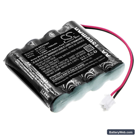 GE Security Simon Home Security Talking Replacement Battery, 4.8V, 1500mAh, Ni-MH 1
