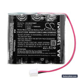 GE Security Simon Home Security Talking Replacement Battery, 4.8V, 1500mAh, Ni-MH 3