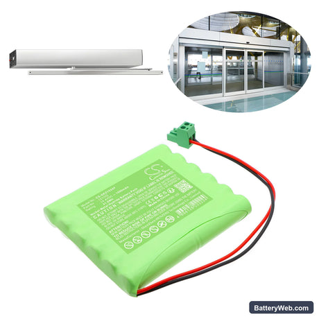 GEZE Ecconodrive EL Replacement Battery, 14.4V, 1500mAh, Ni-MH 6