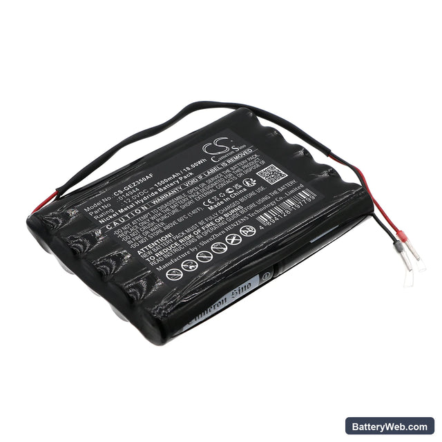GEZE SMD Replacement Battery, 12V, 1500mAh, Ni-MH 1