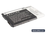 GFive A78 Replacement Battery, 3.7V, 1750mAh, Li-ion 4