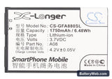GFive A78 Replacement Battery, 3.7V, 1750mAh, Li-ion 5