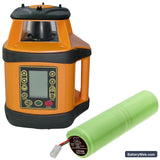Geo-Fennel Rotationslaser FL 400 HA-G Replacement Battery, 2.4V, 8000mAh, Ni-MH 6