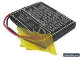 Garmin Foretrex 405 Replacement Battery, 3.7V, 290mAh, Li-Polymer 2
