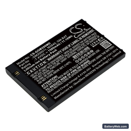 GE Echographe Vscan Replacement Battery, 7.4V, 1500mAh, Li-ion 1