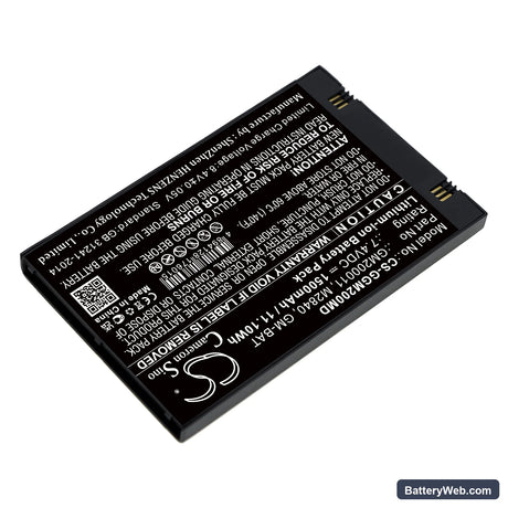 GE Echographe Vscan Replacement Battery, 7.4V, 1500mAh, Li-ion 2