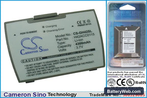Gotive H42 Replacement Battery, 3.7V, 4300mAh, Li-ion 1