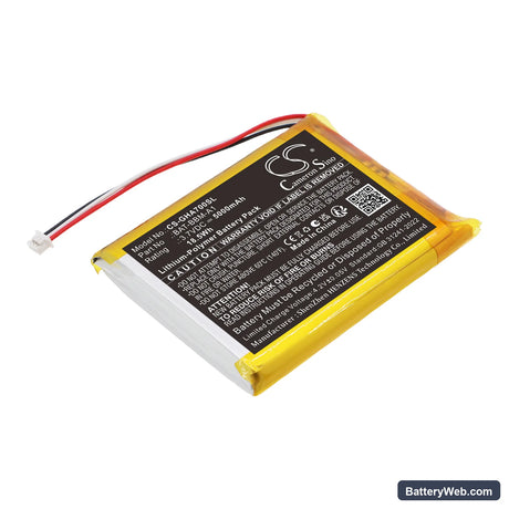 GHB ABM720 Replacement Battery, 3.7V, 5000mAh, Li-Polymer 1