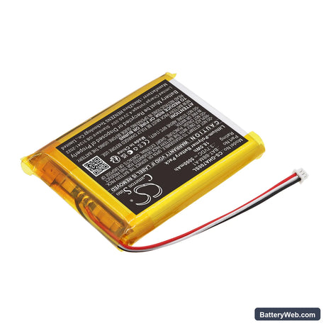 GHB ABM720 Replacement Battery, 3.7V, 5000mAh, Li-Polymer 2
