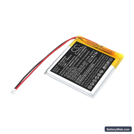 GHB ABM800 Replacement Battery, 3.8V, 2000mAh, Li-Polymer 1