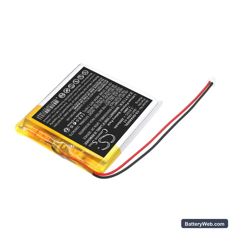 GHB ABM800 Replacement Battery, 3.8V, 2000mAh, Li-Polymer 2
