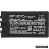 Graphtec GL240 Replacement Battery, 7.4V, 3500mAh, Li-ion 3