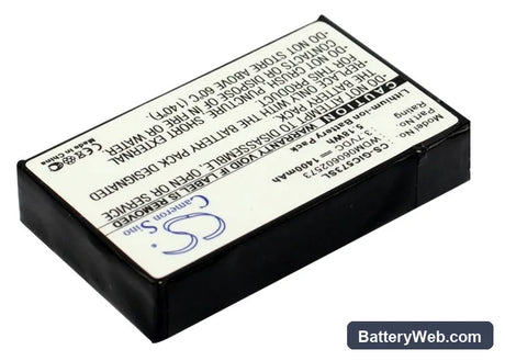 Gigabyte GC-RAMDISK Replacement Battery, 3.7V, 1400mAh, Li-ion 2