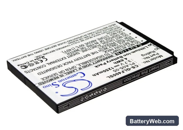 Golf Buddy Buddy World Replacement Battery, 3.7V, 1250mAh, Li-ion 1