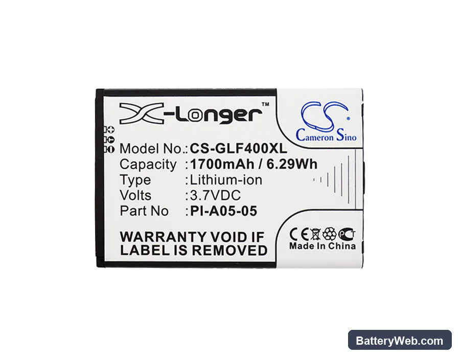 Golf Buddy World Replacement Battery, 3.7V, 1700mAh, Li-ion 5