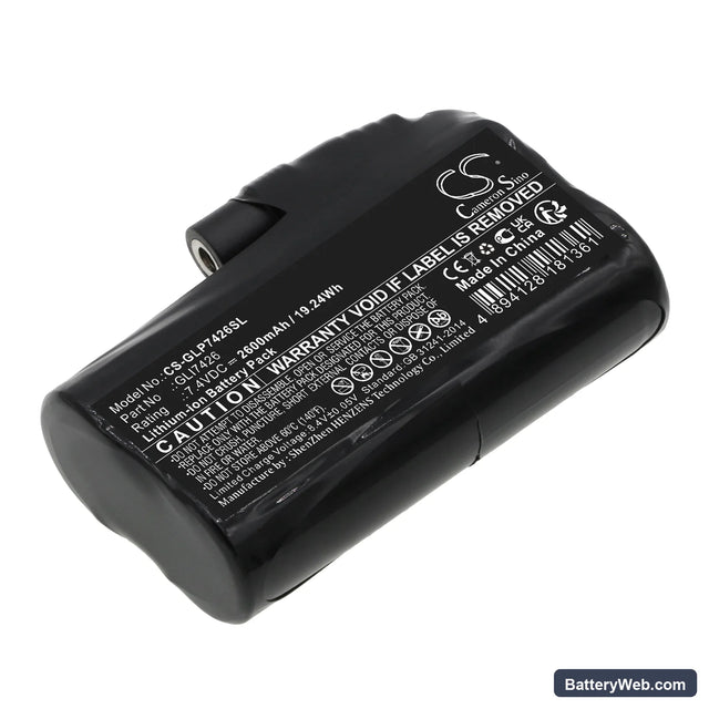 Glovii Heated Sweatshirt Replacement Battery, 7.4V, 2600mAh, Li-ion 1