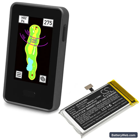 Golf Buddy VTX Replacement Battery, 3.7V, 900mAh, Li-Polymer 5