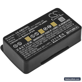 Garmin GPSMAP 276 Replacement Battery, 7.4V, 2600mAh, Li-ion 1