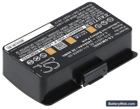 Garmin GPSMAP 276 Replacement Battery, 8.4V, 3400mAh, Li-ion 2