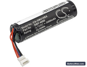 Datalogic GM4100 Replacement Battery, 3.7V, 3400mAh, Li-ion 1