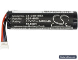 Datalogic GM4100 Replacement Battery, 3.7V, 3400mAh, Li-ion 5