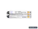 Garmin Zumo 400 Replacement Battery, 3.7V, 3400mAh, Li-ion 5