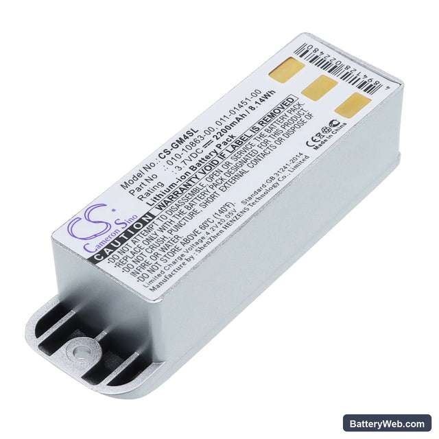 Garmin Zumo 400 Replacement Battery, 3.7V, 2200mAh, Li-ion 1