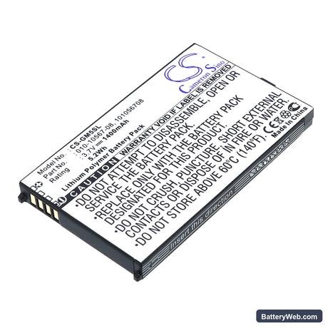 Garmin iQue M5 Replacement Battery, 3.7V, 1400mAh, Li-Polymer 1