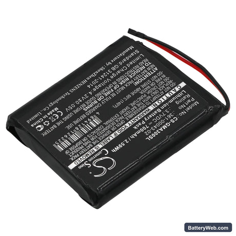 Garmin Approach G30 Replacement Battery, 3.7V, 700mAh, Li-ion 2