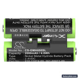 Garmin Oregon 600 Replacement Battery, 2.4V, 2000mAh, Ni-MH 5
