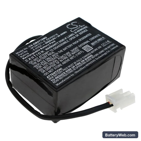 GE Aespire 7100 IEC Replacement Battery, 6V, 5000mAh, Sealed Lead Acid 1