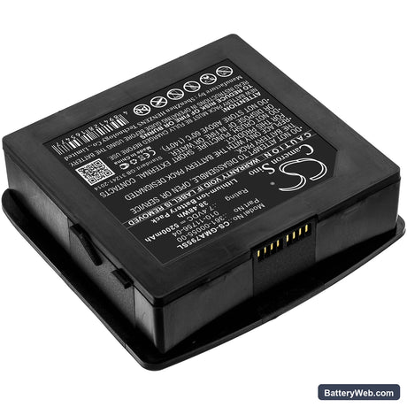Garmin Aera 795 Replacement Battery, 7.4V, 5200mAh, Li-ion 2