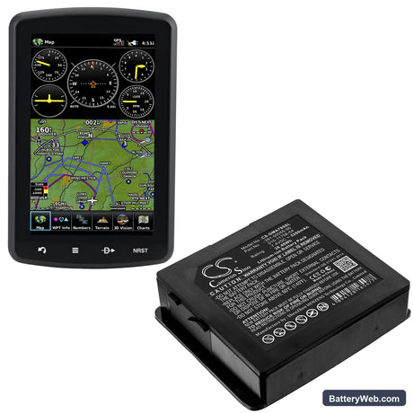 Garmin Aera 795 Replacement Battery, 7.4V, 5200mAh, Li-ion 4