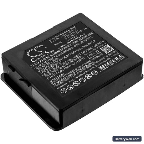 Garmin Aera 795 Replacement Battery, 7.4V, 6800mAh, Li-ion 1