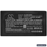 GE MAC 2000 Replacement Battery, 14.4V, 3400mAh, Li-ion 5