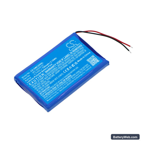 Garmin DashCam 25 Replacement Battery, 3.7V, 750mAh, Li-Polymer 1
