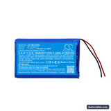 Garmin DashCam 25 Replacement Battery, 3.7V, 750mAh, Li-Polymer 3